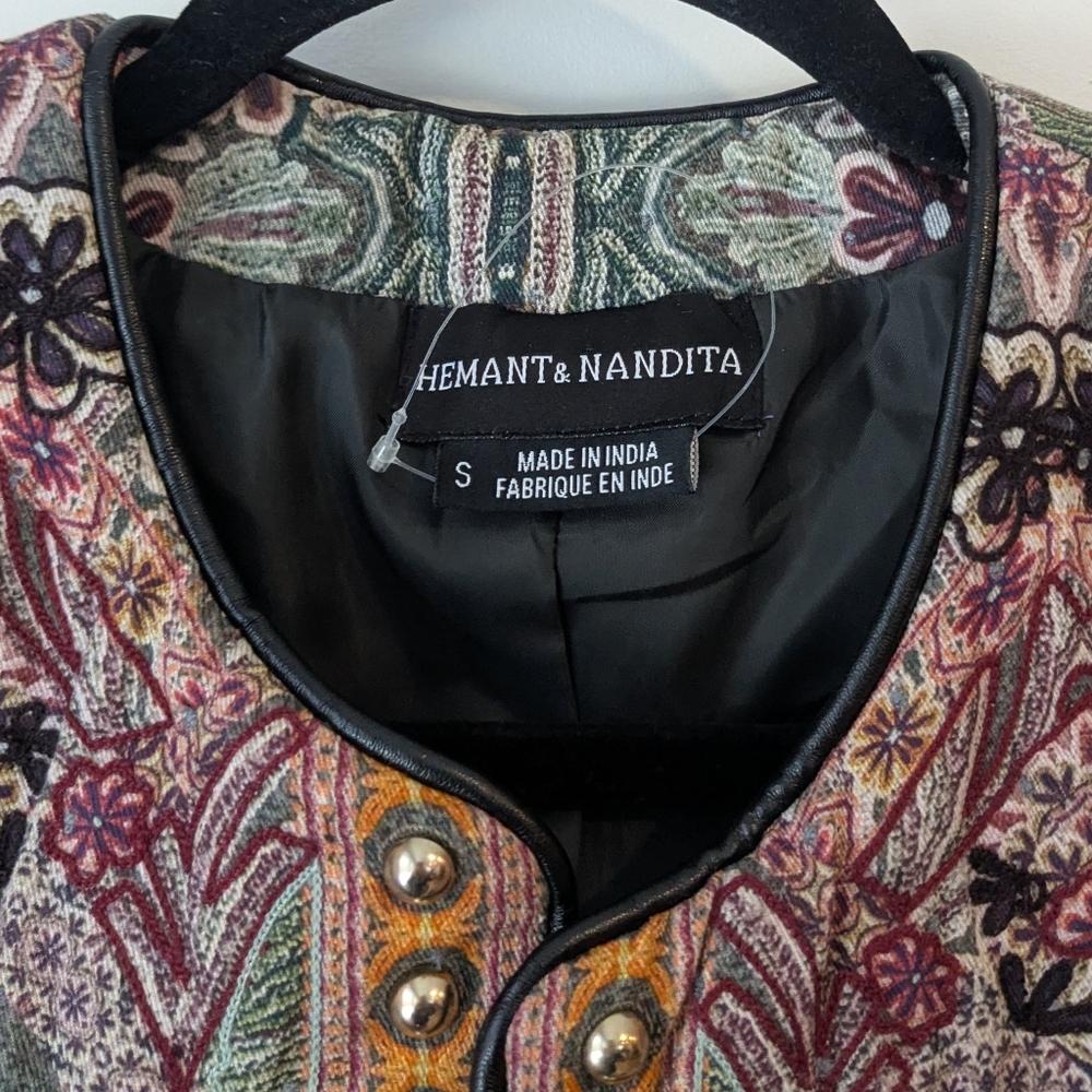 Hemant & Nandita Irina Tapestry Jacket - Picture 4 of 9